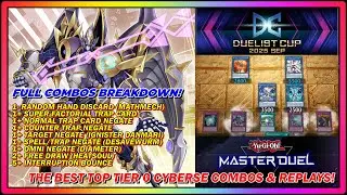 New Mathmech Cyberse Gameplay & Combos 2025! [Duelist Cup Sept 2025] | Yu-Gi-Oh! Master Duel