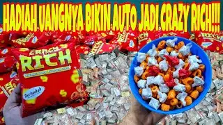 VIRAL!!! HADIAH UANGNYA BIKIN AUTO JADI CRAZY RICH!!! UNBOXING CIKI CRAZY RICH BERHADIAH 