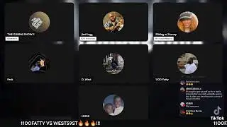 LIK MOSS VS MEER103 ... LOUDPACC P VS ST BASIL ... 1100FATTY VS WEST59ST