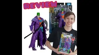 MCFARLANE DC Multiverse Batman Dark Nights Death Metal jokerized Gold Label unboxing x review