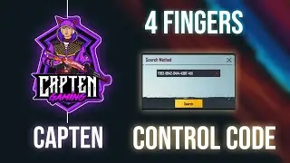 @captengamingyt | Capten gaming control code | best 4 finger controls bgmi and pubg 2022 | TuranSahab