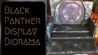 #13 Black Panther Diorama Display how to make  
