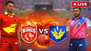 PBKS vs RR Live Match 🔴 | WCC3 IPL Match Live Today | World Cricket Championship 3