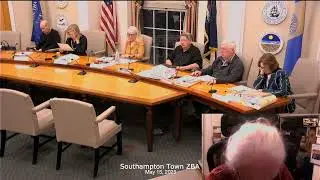 Southampton Town Zoning Board of Appeals 2025 May 15