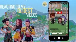 KPOP Demon Hunters Watching My 5 Old Videos 😈🎬 SHOCKED! #tocahasna