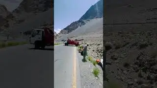 Car accident kkh😭 #foryou #mountains #adventuretourism #skardubaltistan