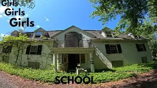 Abandoned Girls Prep School Dorm Recreation & Classroom Buildings Rolling Stones Drums Left Behind?