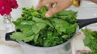 Bina mehnat ke Kam waqt me Sarson ka Saag banane ka Asaan tarika