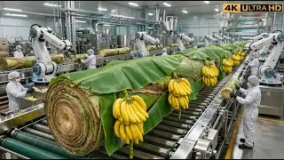 Inside the Zero-Waste Banana Factory: From Stem, Leaf & Fruit to Billion-Dollar Products Full