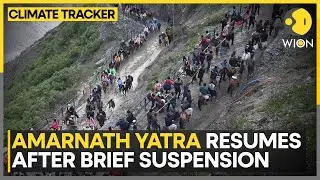 Amarnath Yatra Movement Was Suspended on Thursday Due to Heavy Rains | WION Climate Tracker