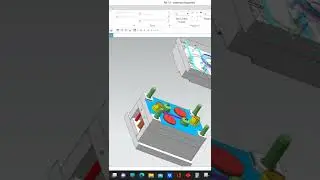 #animation 3 #nx #sequence  #mould_design Stripper Plate mold animation | #shortsvideo #designer_ali