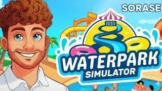 Waterpark Simulator DEMO Part1 | Steam Su Parkı Yapma Oyunu