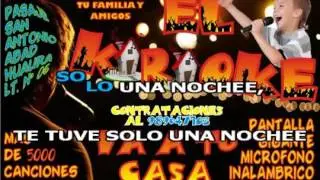 Cuerpo de sirena karaoke TELLLO