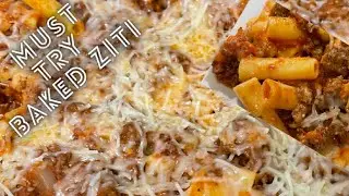 Baked Ziti With Meat & Ricotta Cheese