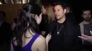 Jessica Mazo interviews Bill Sorvino at the premiere of &ldquo;A Cry From Within&rdquo; in NYC