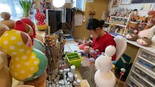 「立山に生きる」ひょうたん栽培・加工  クラフト作家　林 美保さん