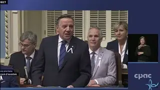 Le PM du Québec, François Legault, présente les priorités de son gouvernement – 30 novembre 2022