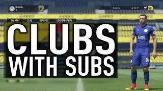 FIFA 17 Clubs With Subs - Pro Clubs - Subscriber Sunday