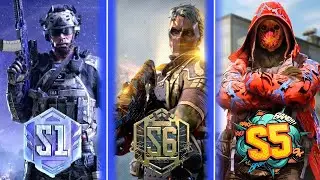 Evolution of Ranked Series in Call of Duty Mobile (Season 1 - Season 5) 2019-2021