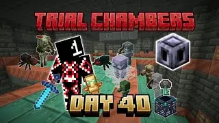My first time inside Trial Chambers | Day 40 | MinecraftPE | OneGamer #minecraft #trending #india 