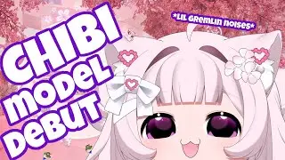 Saku Debuts Her New Chibi Vtuber Model