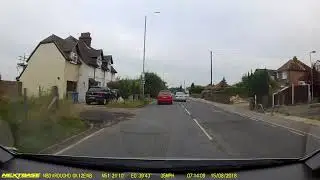 REG:- NY07ADO, Silver Mercedes, Front Dash Cam, lunatic driving A2 Newington Kent.