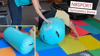 NBSPORT Gymnastics Barrel, great tool for training #gymnasts #gymnasticflips #barrel