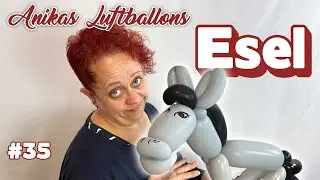 Luftballon-Esel modellieren | Tutorial – Zwei Varianten Schritt für Schritt 🫏🎈