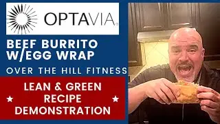 LEAN AND GREEN RECIPE//BEEF BURRITO//EGG WRAP//TORTILLA//5&1