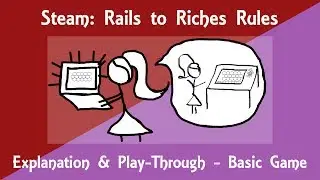 Steam: Rails to Riches Rules Explanation & Play-Through