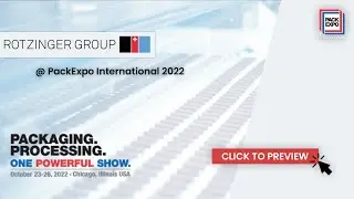 ROTZINGER GROUP @ PackExpo22 Chicago