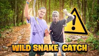 Catching WILD SNAKES&hellip; w/ @TheRealWilda