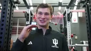 IU football: Fernando Mendoza speaks following 38-13 Old Brass Spittoon win over Michigan State