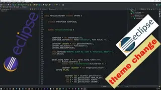 How to change  Eclipse Theme || The Best Dark Theme for Eclipse IDE || Bangla tutorial 2022 ||