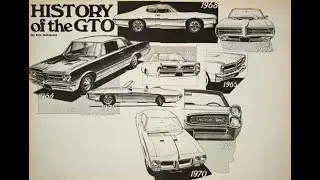 The Original Muscle Car Legend - The History of the Pontiac GTO