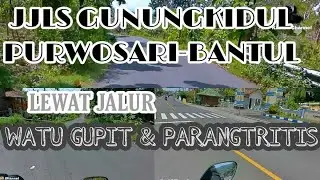 JJLS GUNUNGKIDUL ||PURWOSARI-BANTUL|| [MOTOVLOG GUNUNGKIDUL]