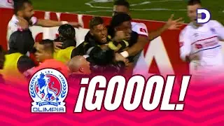&iexcl;Gol de Dereck Moncada! 90+6 Olimpia salva el Cl&aacute;sico 2-2 ante Motagua en el Cl&aacute;sico Capitalino