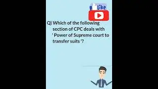 CPC multiple choice question #lawshortsvideo #shorts #youtubeshorts #short #law #CPC #cpcquiz #viral