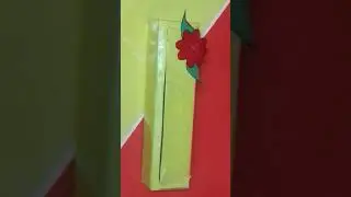 Easy handmade pencil case || easy pencil box || #TheCraftBox