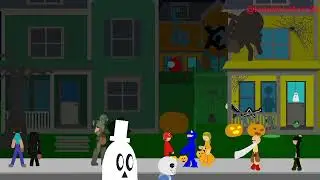 Happy Halloween (short stick animation)