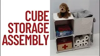 Qurious Cube Storage Assembly