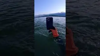 Rescatando Iphone13ProMax en Playa Sol en Presa de La Boca 🤟🏻🙌🏻🏞🤙🏻🤿💪🏻🥶📲                  #aventuras 