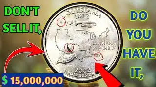 🔥 Квотер Луизианы 2002 года &mdash; сколько он на самом деле стоит?