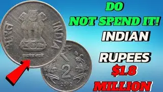 2 Rupee Indian Coin 2012 &ndash; The Story of Modern India&rsquo;s Symbol of Progress and Pride