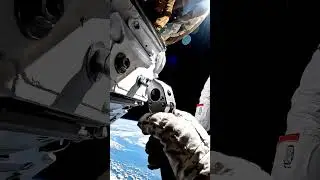 What's it Like for an ASTRONAUT to Repair the Space Station? 🧑&zwj;🚀 #astronaut #space #shorts #viral