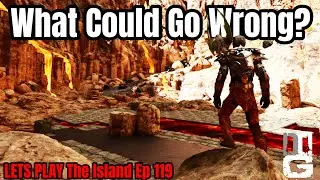 Building in a VOLCANO - Ark Ascended - The Island - EP 119