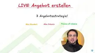 Live: Angebot erstellen für Fensterreinigung