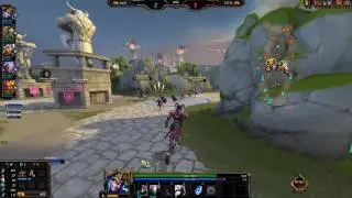 Smite - Loki save Fafnir from Ao ult  ProfessorLoki