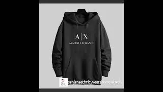 #SanjanaEthnicWears presents a dazzling collection of men's designer winter hoodies.
