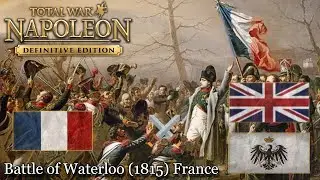 Battle of Waterloo (Historical Battle, France) - Very Hard || Total War: Napoleon